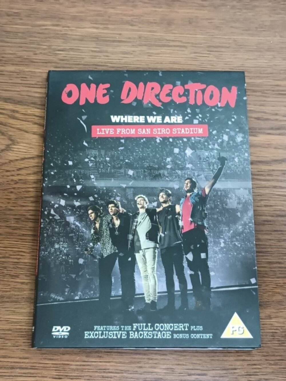 One Direction Where We Are Live from San Siro Stadium DVD